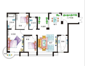 维也纳森林户型,维也纳森林小区户型图 - 维也