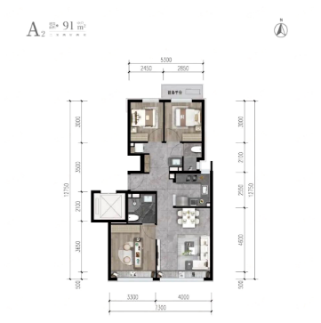 F1户型图