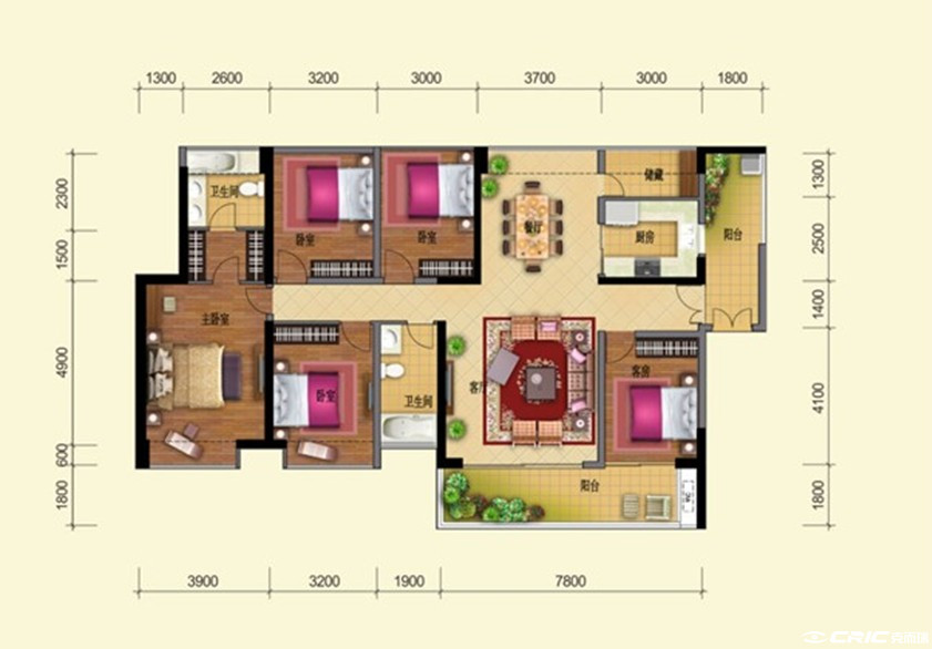 E户型图