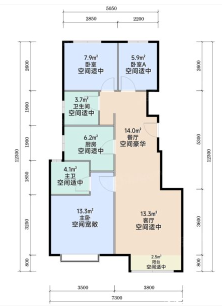B户型图