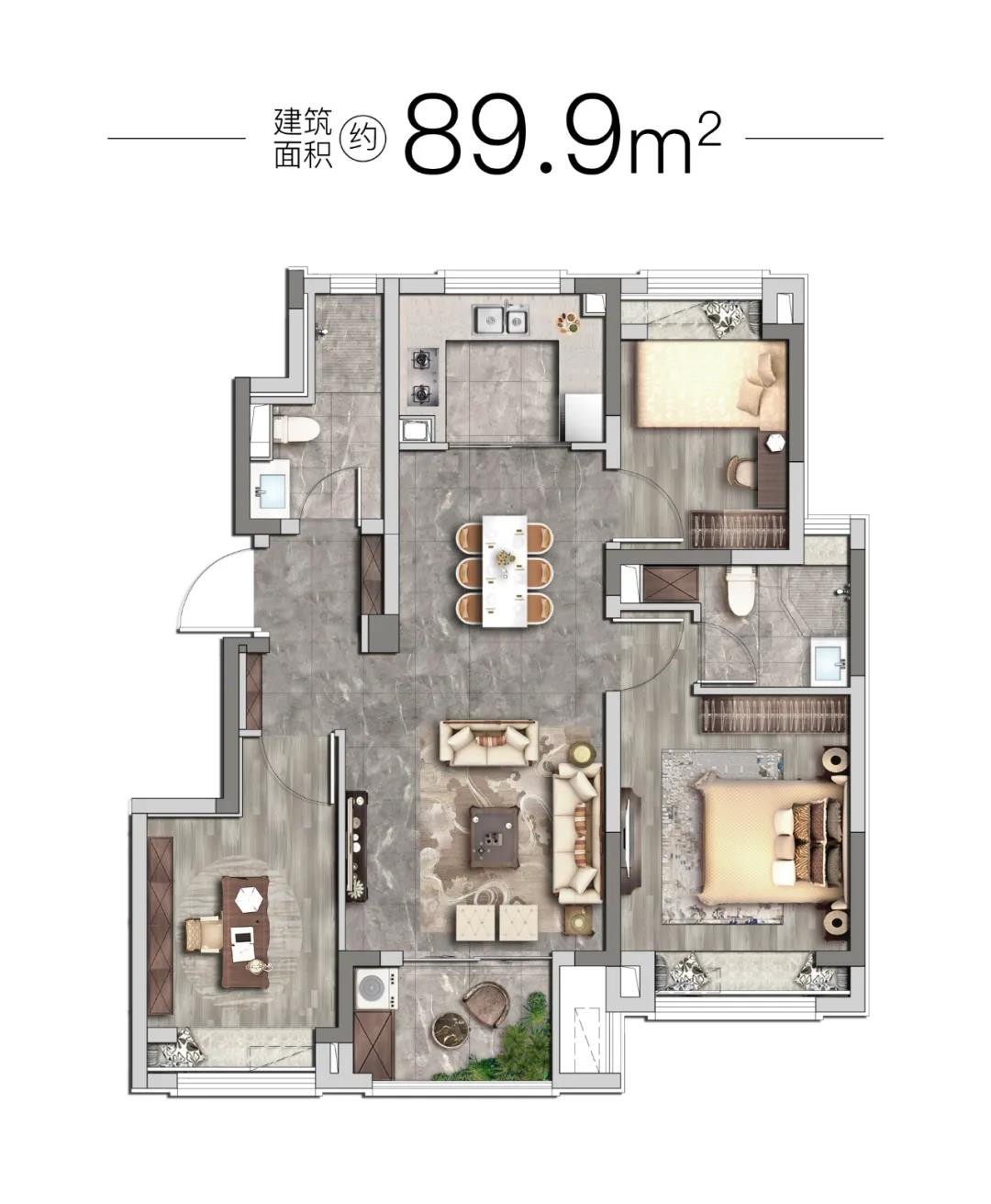 C户型图