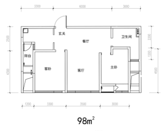 98户型图
