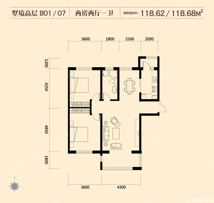 B5户型图