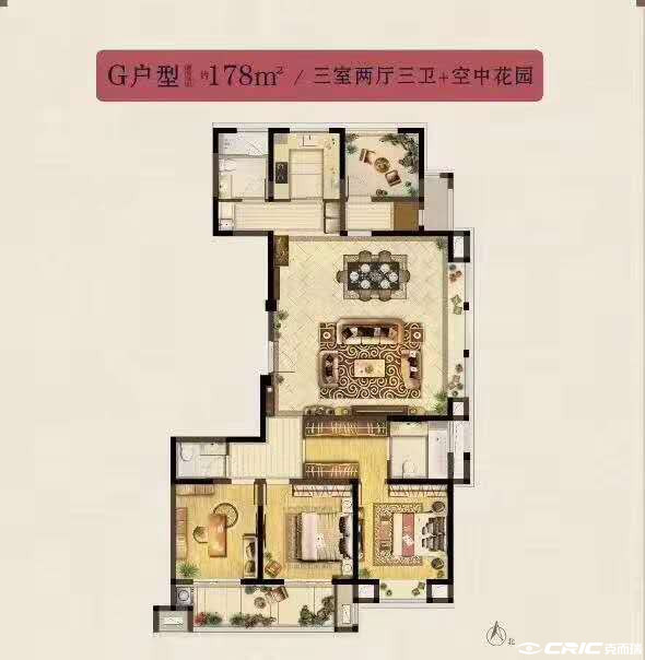G户型图