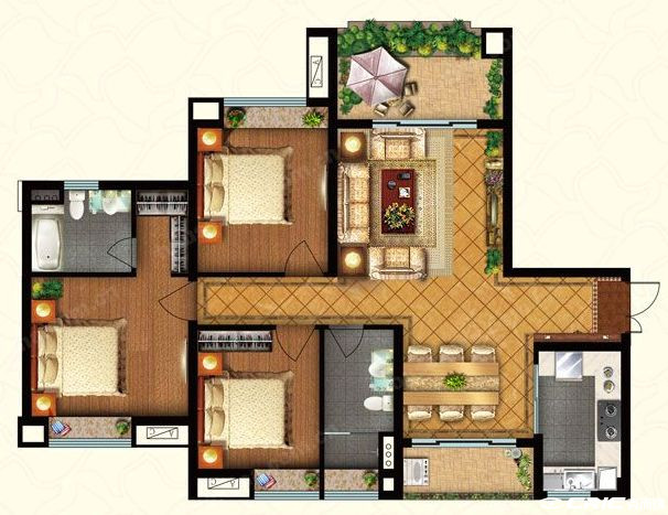 F2户型图