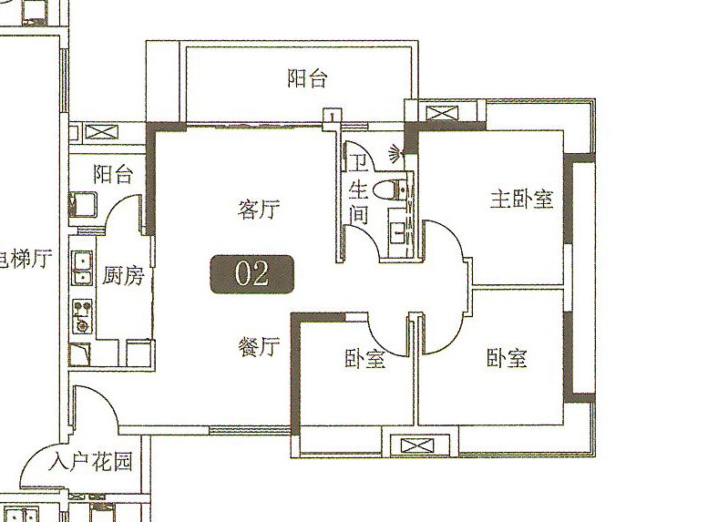 B户型图