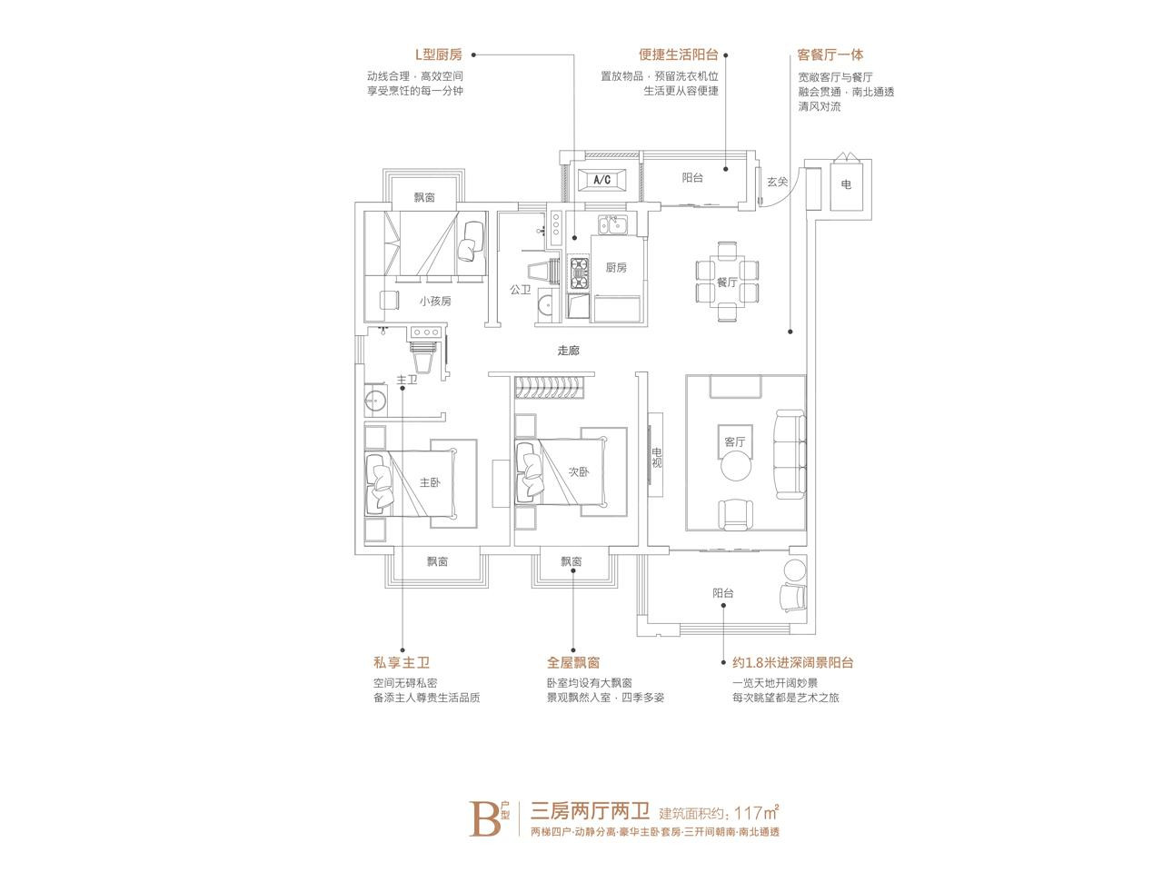 B户型图