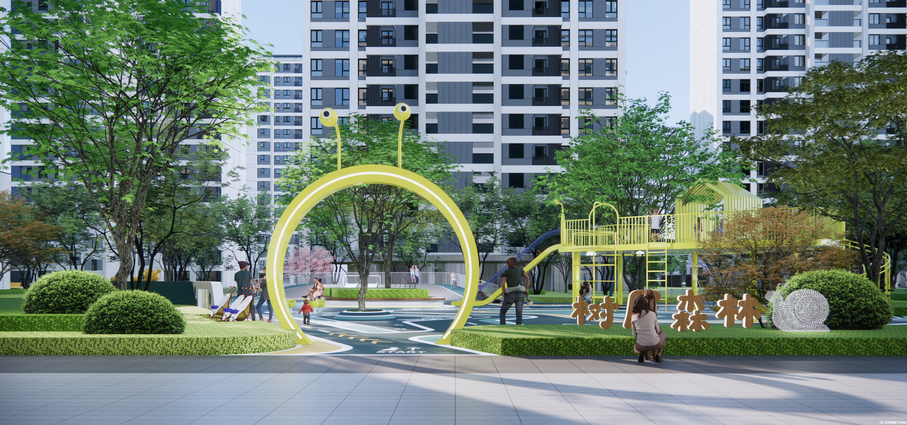 中建熙悦雅园 效果图