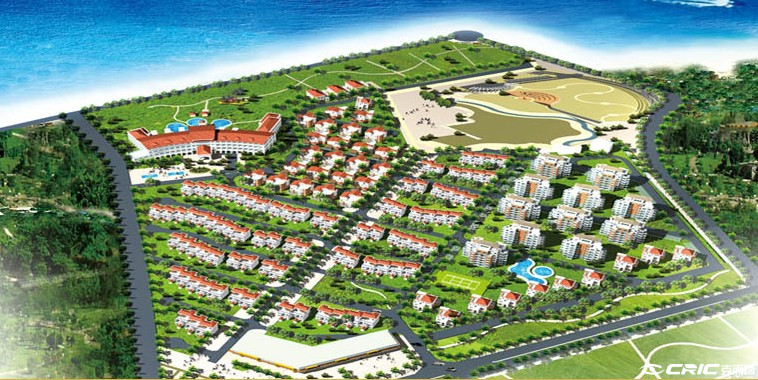 海峡南岸温泉花园 效果图