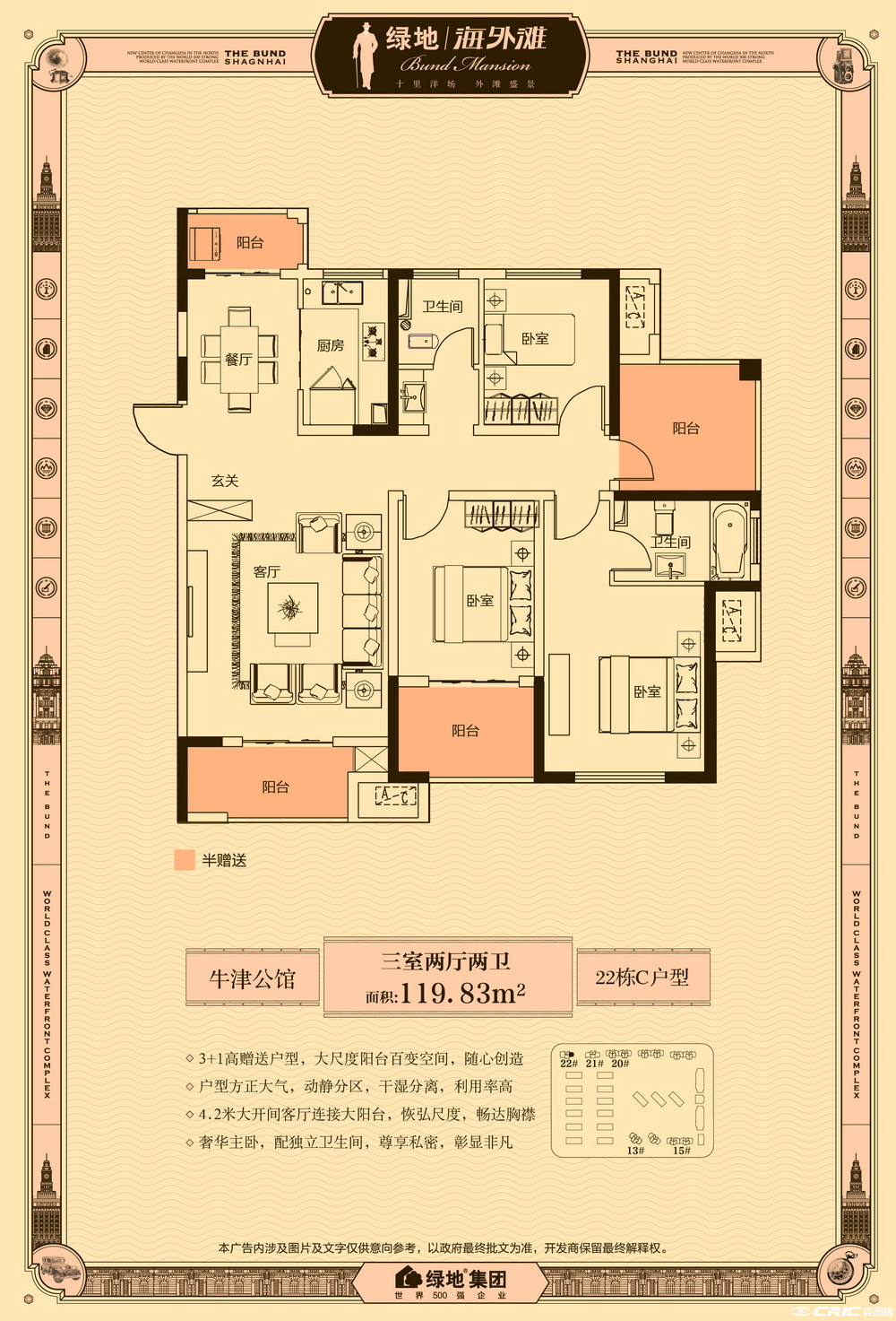 21、22#C户型图