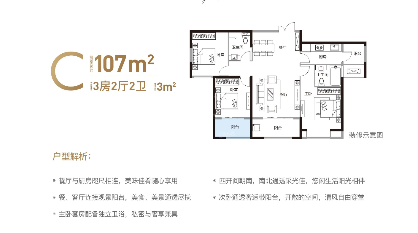 C户型图