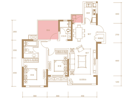 C户型图