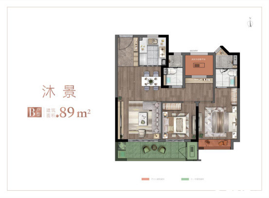沐景户型图