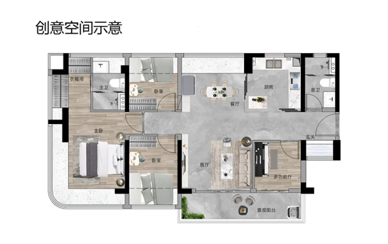D100户型图