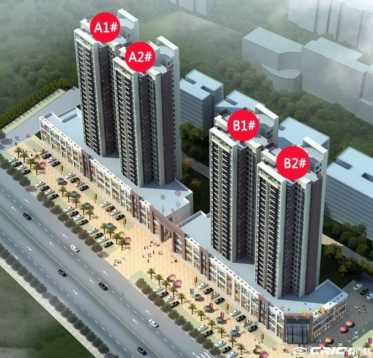 沁园岭秀 效果图