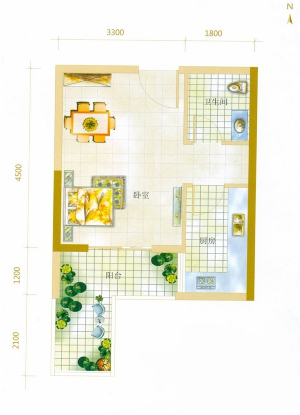 A1户型图