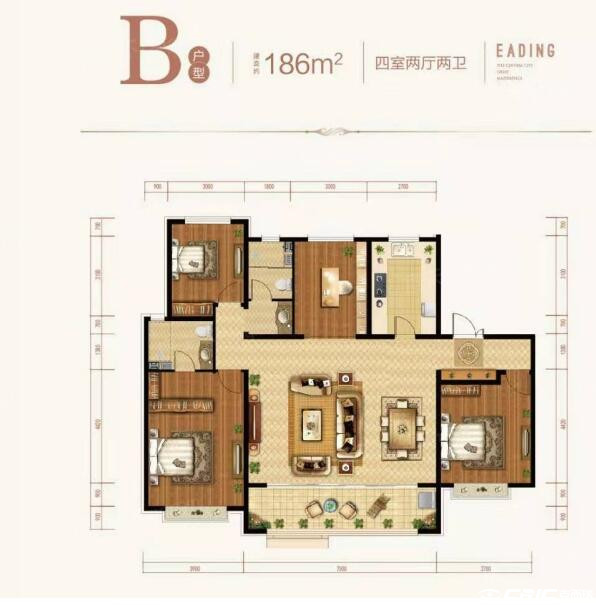186户型图