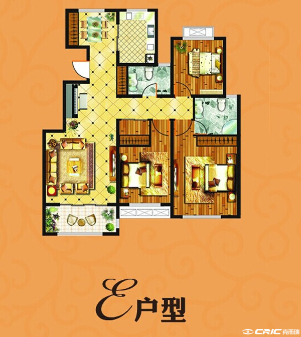 E户型图