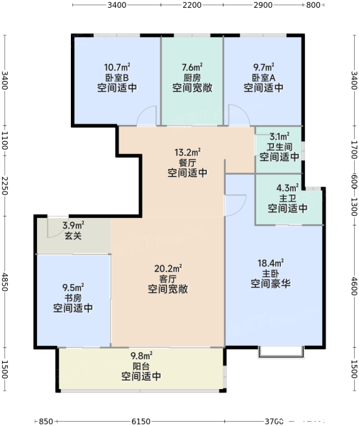 1户型图