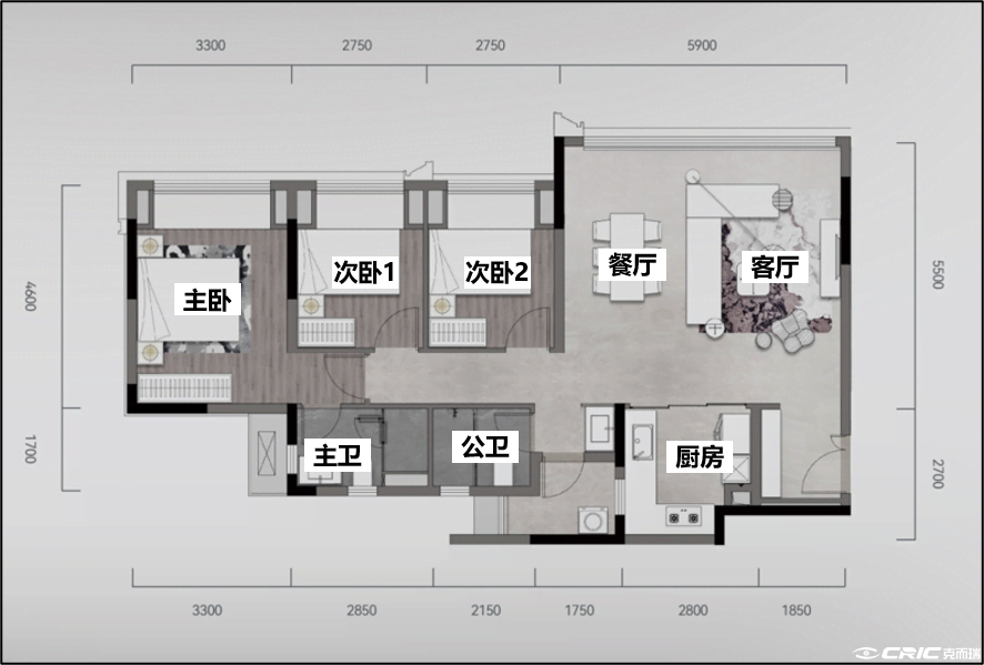 C99户型图