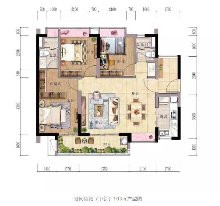 C户型图