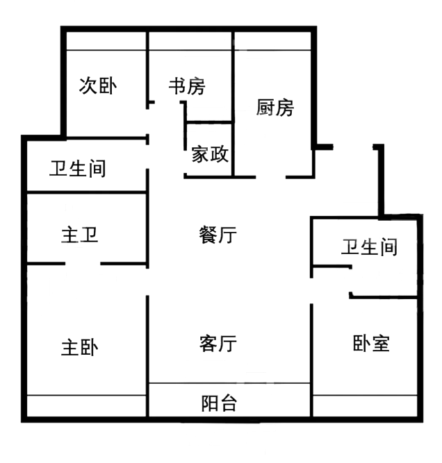 D户型图