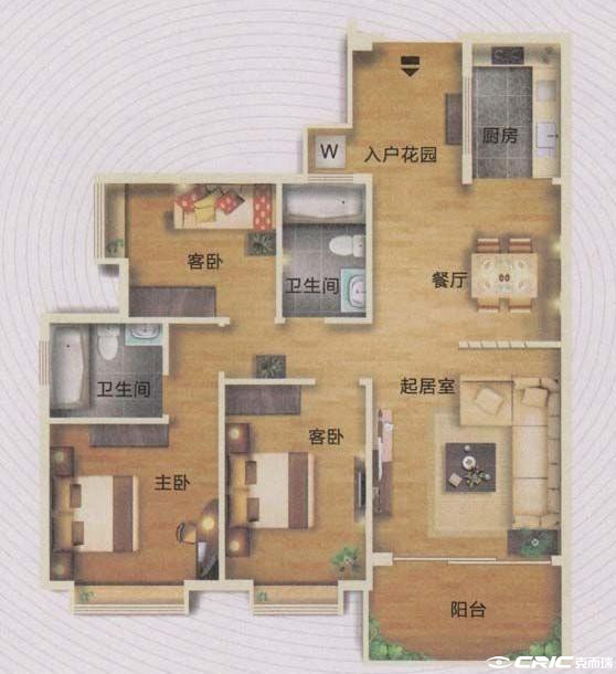 B1户型图