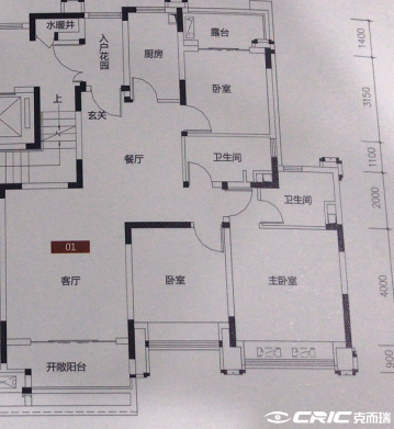 洋房B户型图