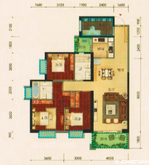 C1-1户型图
