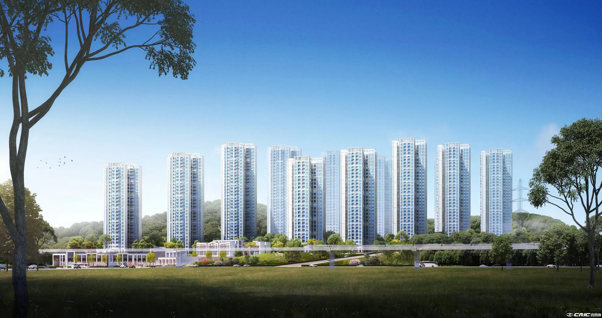 金地·公园名著 效果图