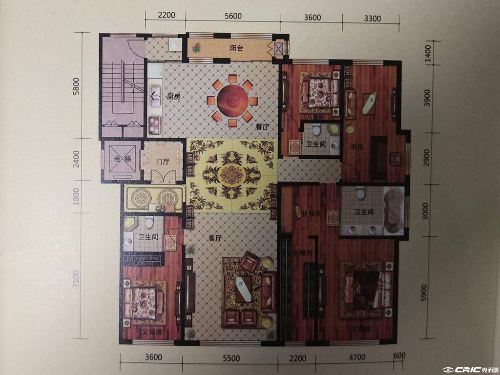B户型图
