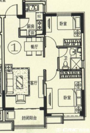 12#-1b户型图