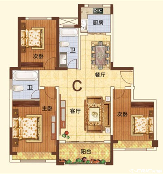 C户型图