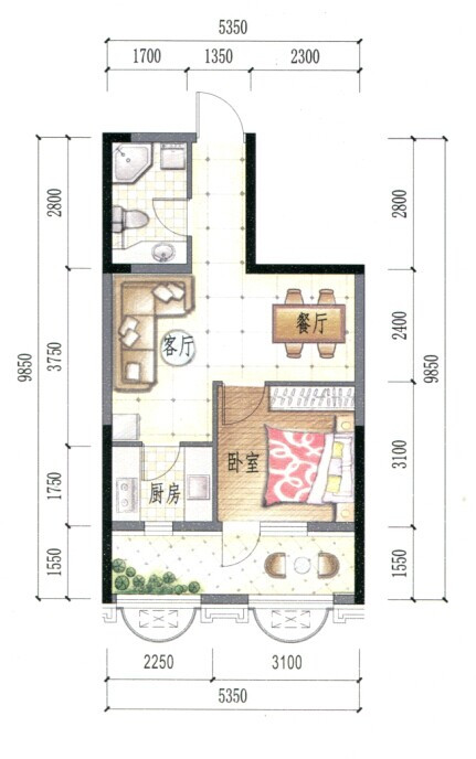 4-C户型图