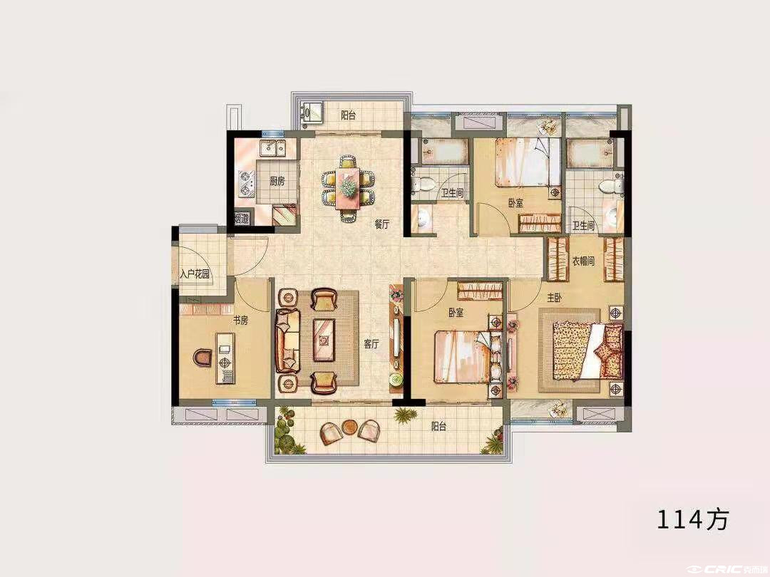 D1户型图