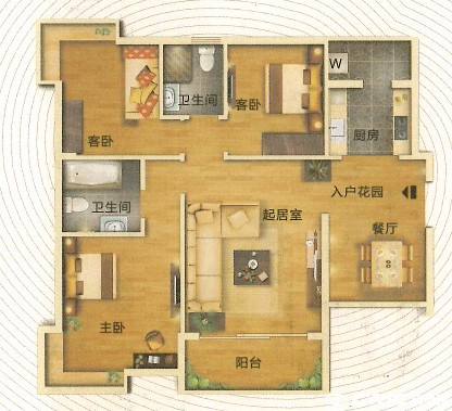 B户型图