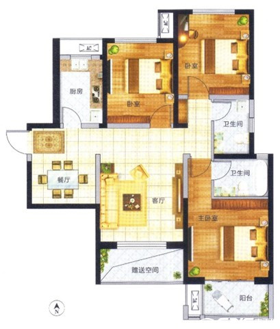 B2-1户型图