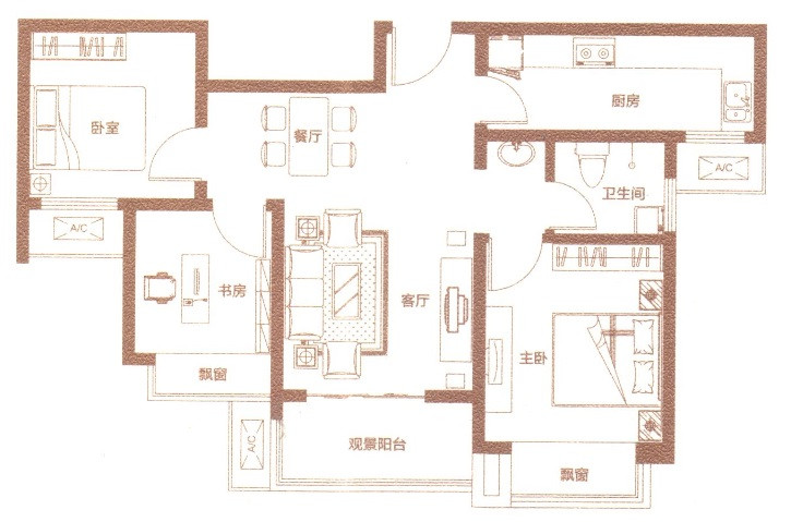 F户型图