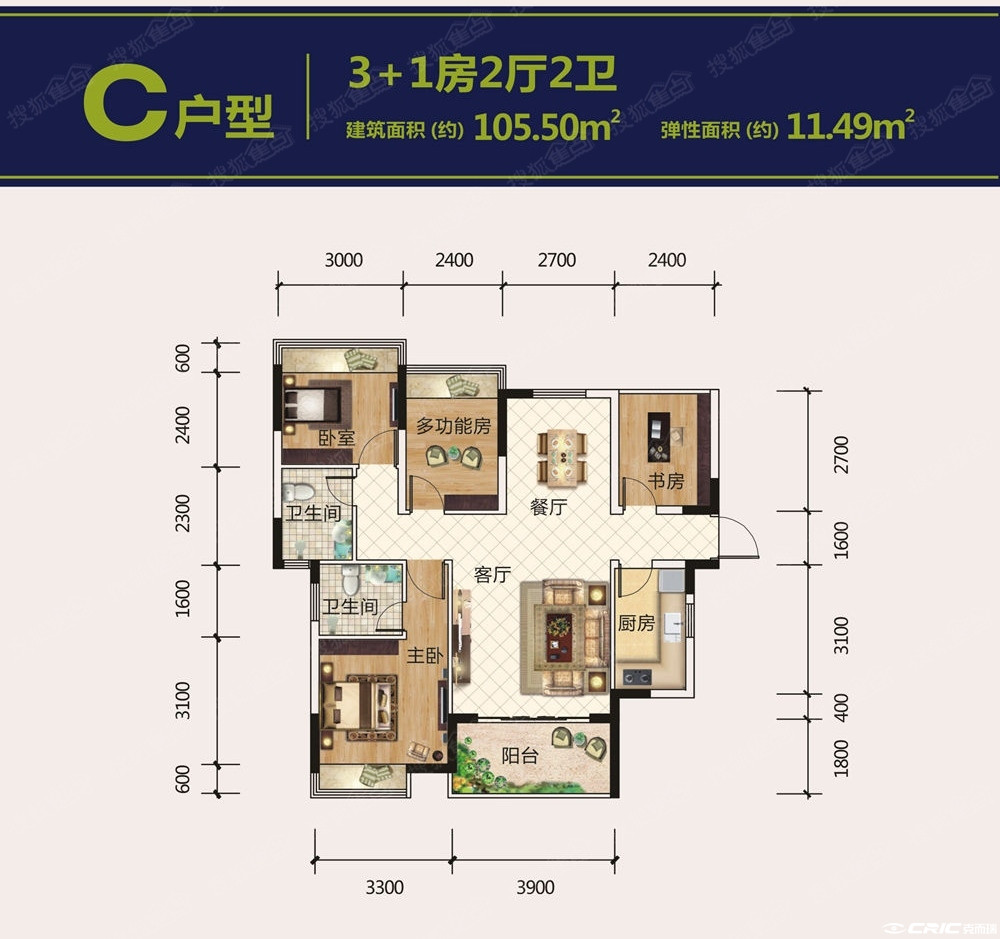 C户型图