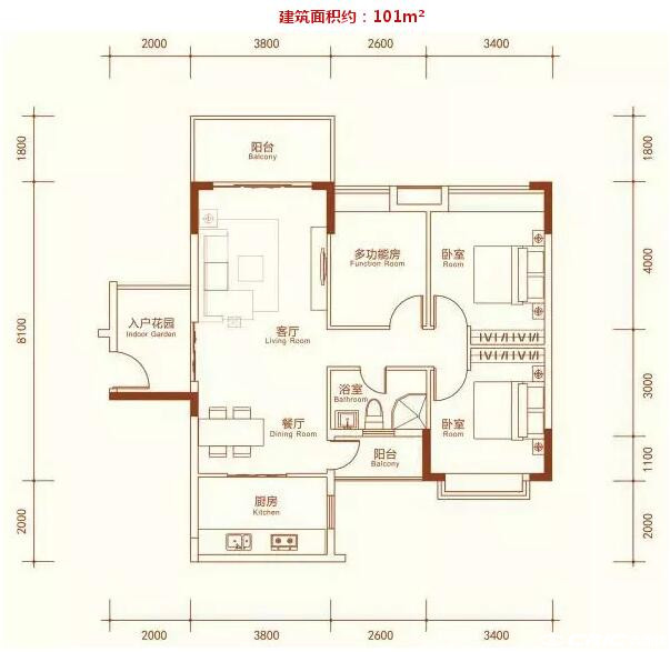 C1户型图