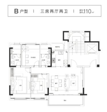2户型图