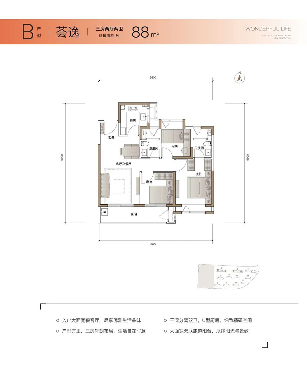 B户型图