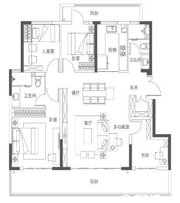 143户型图