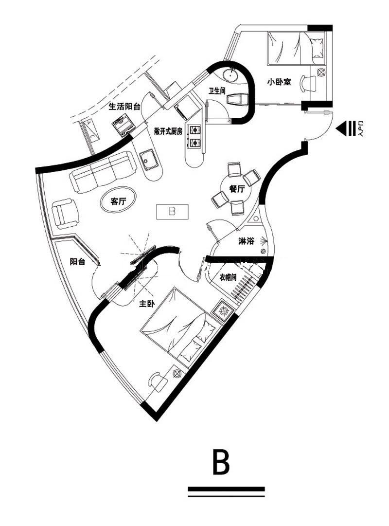 B户型图