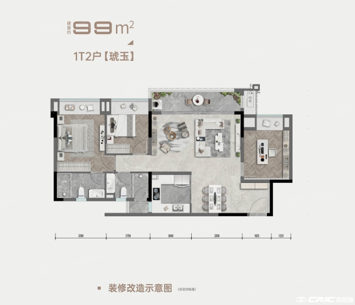 琥玉洋房户型图