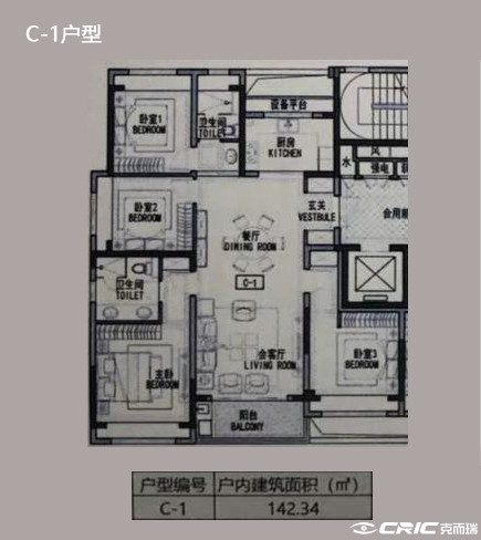 C1/C2/C5户型图