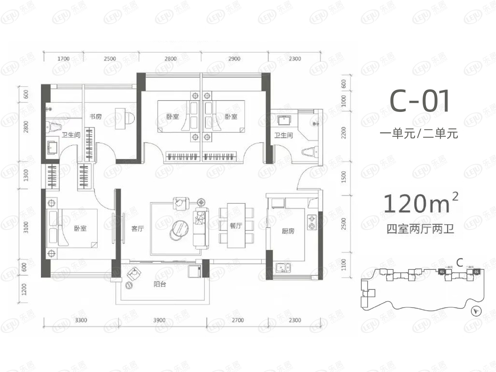 C-01户型图