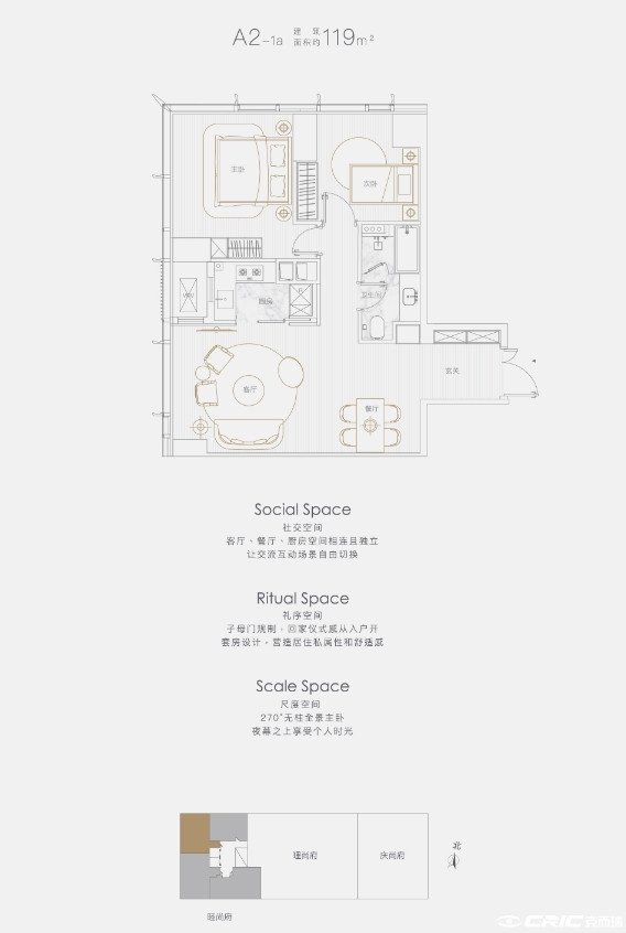 A2-1a户型图