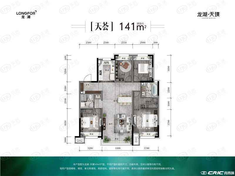 141户型图