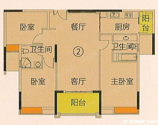 C3户型图